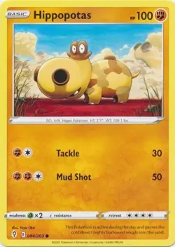 Pokemon - Hippopotas - Common - Image 1