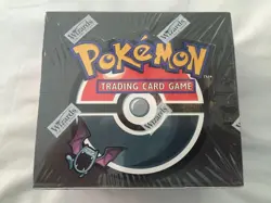 POKEMON TEAM ROCKET Unlimited BOOSTER BOX WOTC 2000 Sealed Mint Charizard - Image 1