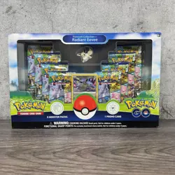 Pokemon Go Premium Collection Radiant Eevee Box Factory Sealed 820650850523 - Image 1
