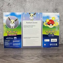 Pokemon Go Premium Collection Radiant Eevee Box Factory Sealed 820650850523 - Image 2