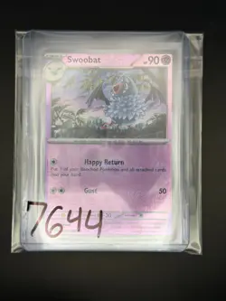 Swoobat (Master Ball Pattern) 037/086 Sv: White Flare Holo Pokemon TCG English - Image 4