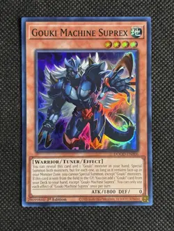 YuGiOh! - Gouki Machine Suprex DOOD-EN006 Super Rare 1st Edition Near Mint - Image 1