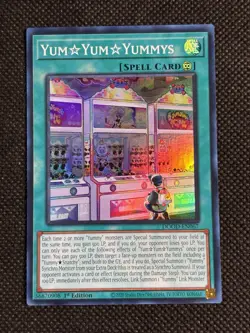 YuGiOh! - Yum☆Yum☆Yummys DOOD-EN067 Super Rare 1st Edition Near Mint - Image 1