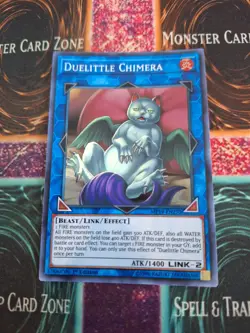 Yugioh Duelittle Chimera MP19-EN270 Super Rare 1st Edition Near Mint - Image 1
