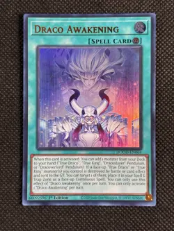 YuGiOh! - Draco Awakening DOOD-EN064 Ultra Rare 1st Edition Near Mint - Image 1