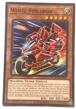 YuGiOh DUNE EN001 Wheel Synchron 1st Edition Common - Image 1