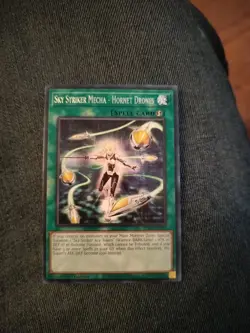 Yugioh! Sky Striker Mecha - Hornet Drones Justice Hunters JUSH-EN053 - Image 1