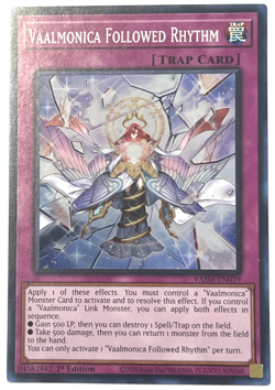 YuGiOh! - Vaalmonica Followed Rhythm - VASM-EN039 - 1st Edition - Super Rare - Image 1