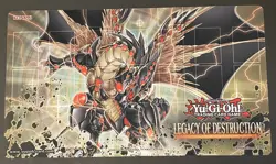 Legacy Of Destruction Sneak Peak Playmat Yugioh Premiere Event Promo Gandora-G - Image 1