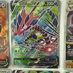 Nintendo Pokemon LOT Of 12 Loose Cards Trainer Eevee Quad Pikachu 2015-2022 USED - Image 3