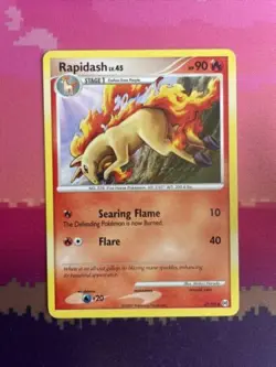 Pokemon Card Rapidash Arceus Uncommon 47/99 Near Mint - Image 1