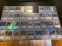 Magic The Gathering Lot Of 35 Cards FOIL - Image 1