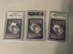 Lot of 3 Graded Pokemon Cards PSA Beckett Blissey Eiscue Orbeetle Holo Rare - Image 2