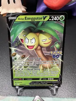 Alolan Exeggutor V SWSH225 SWSH: Sword & Shield Promo Cards Holo - Image 1