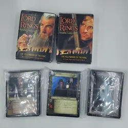 The Lord of the Ring TCG - 2x Starter Decks + 135 bulk cards Lot - Image 1