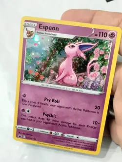 Espeon SWSH174 SWSH: Sword & Shield Promo Cards Holo NM - Image 2