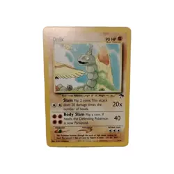 Onix 3/18 Southern Islands Promo Pokemon Card Rare Moderately Played - Image 2