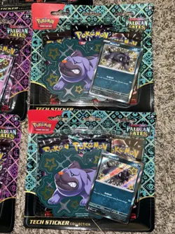 Paldean Fates Tech Sticker Collection Sealed Lot Of 5 TCG Pokemon Cards - Image 3