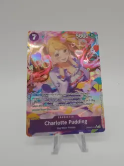 ENGLISH One Piece Card Game Charlotte Pudding PRB02 Alt Art - Image 1