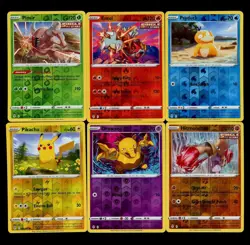 Pokemon Card Lot Of 100 - Holos and Reverse Holos Included! - Image 4