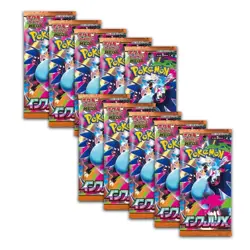 10x Inferno X Pokemon Mega Booster Pack Lot Japanese SEALED Cards - US SELLER - Image 2