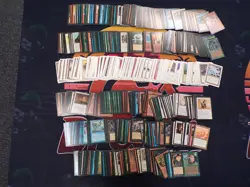 HUGE VINTAGE LOT (500+) 1993 & 1994 BULK MAGIC THE GATHERING MTG GAMING CARDS - Image 2