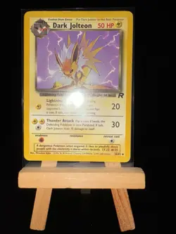 DARK JOLTEON - 38/82 Team Rocket LP/MP - Regular Uncommon - Pokemon TCG Card - Image 4