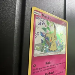 Mimikyu Promo SM163 Team Up Blister Pokemon Card Sun & Moon Holo NM - Image 2
