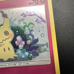 Mimikyu Promo SM163 Team Up Blister Pokemon Card Sun & Moon Holo NM - Image 5
