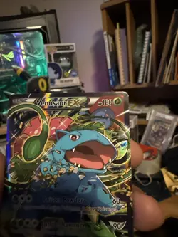 Pokemon TCG Venusaur EX XY Black Star Promos Holo Card XY123 LP - Image 3