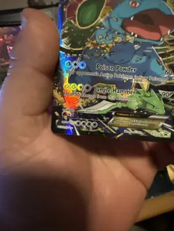 Pokemon TCG Venusaur EX XY Black Star Promos Holo Card XY123 LP - Image 5