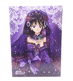 Sailor Moon Cosmos Sailor Saturn Anime Waifu Holo Foil Trading Card TCG - Image 1