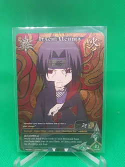 Itachi Uchiha PR073 Chibi Promo Naruto CCG (Anathema) Bandai Super Rare Card - Image 1