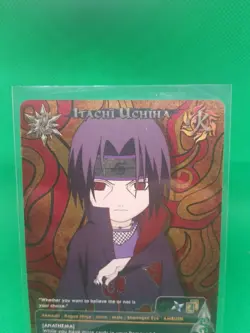 Itachi Uchiha PR073 Chibi Promo Naruto CCG (Anathema) Bandai Super Rare Card - Image 3