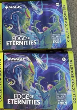 Magic The Gathering Edge Of Eternities Collector Omega Booster x2 LOT - Image 1