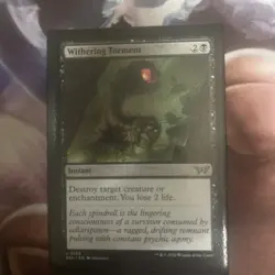 Withering Torment - Duskmourn: House of Horror (DSK)(124) - Magic The Gathering - Image 2