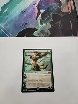 MTG - Nissa, Worldwaker Core Set 2015 (M15) Regular Mythic #187 - Image 2