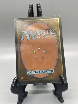 Revised Underground Sea Magic The Gathering Damaged Autographed - Image 4