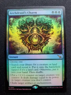 Archdruid's Charm Murders at Karlov Manor Foil - Image 1
