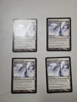 4x Darksteel Citadel Artifact Land MTG Darksteel Playset LP Free Shipping - Image 1