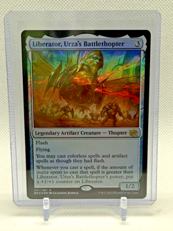 Magic Artifact Creature FOIL - Liberator, Urza's Battlethopter Promo 237/287 BRO - Image 1