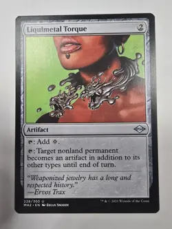 Liquimetal Torque Modern Horizons 2 Regular Magic The Gathering Mtg - Image 1