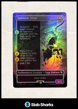MAGIC THE GATHERING MTG SUMMON: IXION FOIL 0195 - Image 1