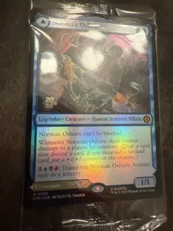 MTG Norman Osborn / Green Goblin Marvel's Spider-Man Prerelease Promo 2025 Foil - Image 1