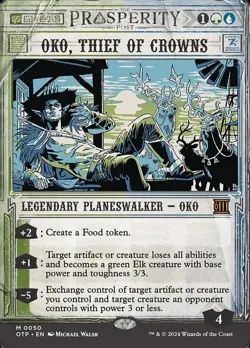 [1x] Oko, Thief of Crowns Near Mint, English Outlaws Singles MTG Magic - Image 1