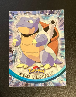 1999 Topps Pokemon Blue Logo TV Animation Edition Turtok #09 - Image 1