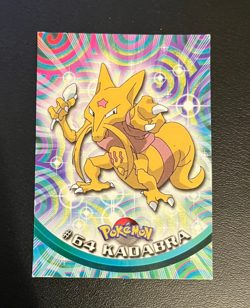 1999 Topps Pokemon Blue Logo TV Animation Edition Kadabra #64 - Image 1