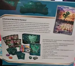 Pokemon TCG S&V Twilight Masquerade Elite Trainer Box ETB *New / Factory Sealed* - Image 3
