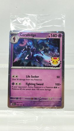 Pokemon Day 2024 TCG - Ceruledge 040/091 Paldean Fates - Holo Best Buy Promo - Image 1