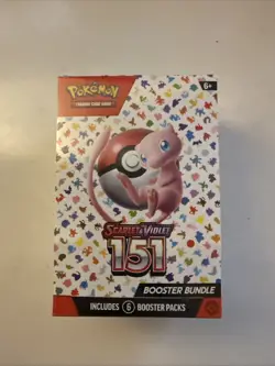 Pokemon Scarlet Violet 151 Booster Bundle 6-Pack, Factory-Sealed - Image 1